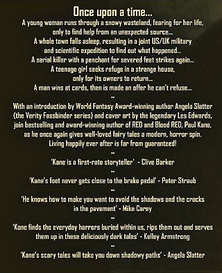 Kane's Scary Tales by Paul Kane, back cover