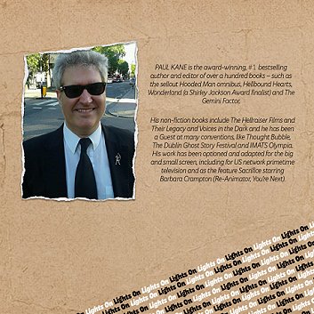 photograph of Paul Kane next to his biography