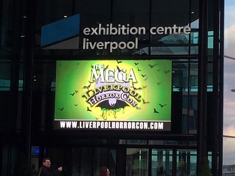 Poster for The Mega Liverpool HorrorCon