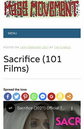 Mass Movement poster