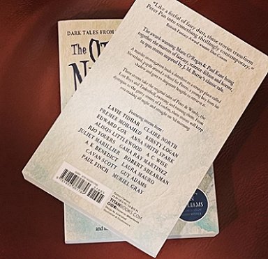 Back cover of The Other Side of Never, edited by Marie O'Regan and Paul Kane