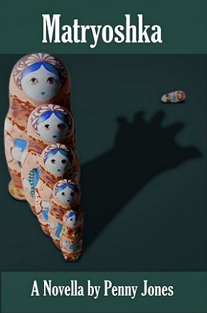 Book cover. Matryoshka by Penny Jones
