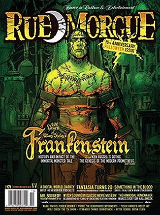 Rue Morgue 19th anniversary Halloween Issue