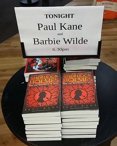 Sherlock Holmes and the Servants of Hell by Paul Kane, Liverpool One event