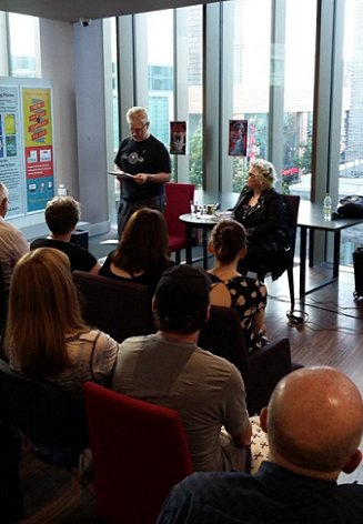 Paul Kane and Barbie Wilde, Liverpool One event
