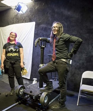 Behind the scenes on Servants promo film