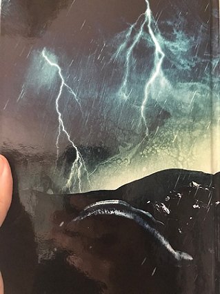 Inner back cover, contributor copy of Storm, by Paul Kane