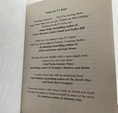 Quotes for The Family Lie by P L Kane