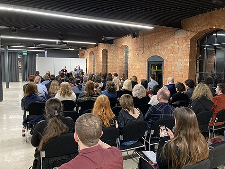 Audience at UK Ghost Story Festival