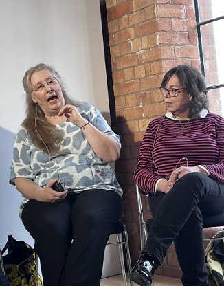 Sophie Draper and Amanda Mason