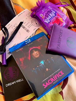 Contents of Sacrifice Blu-Ray Box
